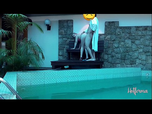 ❤️ Boss invites maid to the pool, but couldn't resist a hot Beautiful porn at us ☑